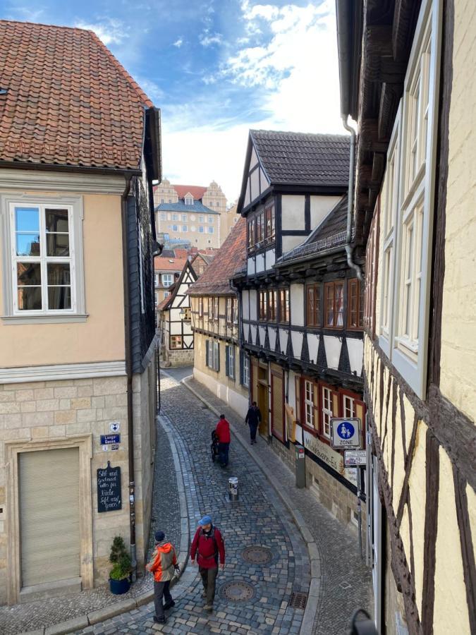 Ferienwohnung Helene Im Einzeldenkmal - Lange Gasse 29 Quedlinburg Kültér fotó