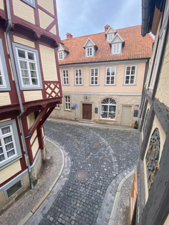 Ferienwohnung Helene Im Einzeldenkmal - Lange Gasse 29 Quedlinburg Kültér fotó