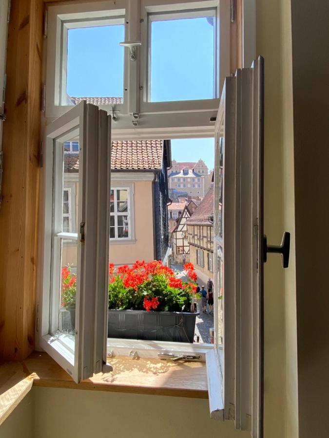 Ferienwohnung Helene Im Einzeldenkmal - Lange Gasse 29 Quedlinburg Kültér fotó
